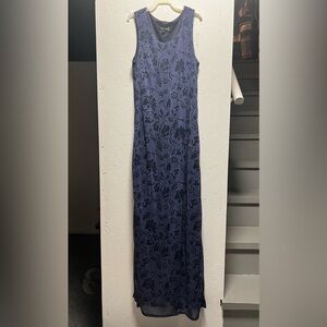 My Michelle Blue Floral Maxi Dress